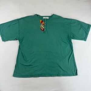 Disney Store Women's 2XL Winnie the Pooh Tigger Piglet Eeyore T Shirt Top‎